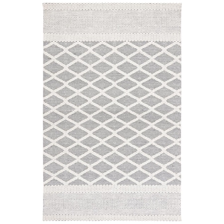 Safavieh 5 x 8 ft. Vermont Contemporary Hand Woven Rectangle Rug Ivory & Black VRM154Z-5